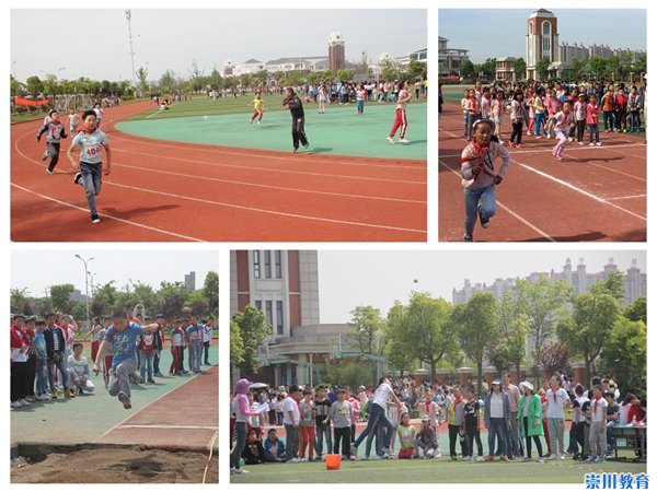 八一小学举行2016年春季田径运动会